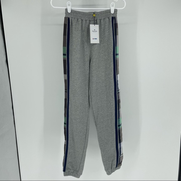 K-SWISS X ELEVEN BY VENUS WILLIAMS NWT THE PREP RALLEY JOGGER HEATHER GRAY PLAID - Picture 2 of 11